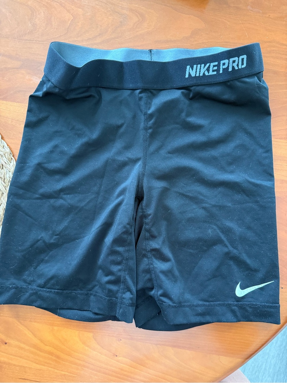 Nike Black Compression Shorts medium
